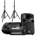 [1SET ограничение немедленная уплата возможность ] YAMAHA легкий PA комплект STAGEPAS600BT + динамик подставка 2 шт 