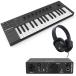 Arturia аудио интерфейс MiniFuse1 черный + Native Instruments KOMPLETE KONTROL M32 + наушники KHP-001 комплект 