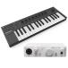 Arturia аудио интерфейс MiniFuse1 белый + Native Instruments KOMPLETE KONTROL M32 MIDI клавиатура комплект 