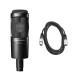 { stock equipped immediate payment possibility } Audio Technica audio-technica condenser microphone AT2035 + 3m cable set 