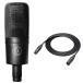  Audio Technica AT4040 конденсаторный микрофон + BX9a/3.0 3m XLR кабель 