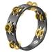 MEINL Percussion мой фланель тамбурин Compact Wood Tambourine Solid Brass Jingles 2rows CTA2B-BK [ внутренний стандартный товар ]