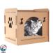  кошка bed кошка house домик для кошек . днем . картон house холод . меры теплоизоляция защищающий от холода . пол сборка простой высокая плотность ржавчина восстановление простой -тактный отсутствует аннулирование популярный 