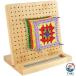  из дерева b locking панель 20*20 cm 196 дыра иглы для вязания крючком плетеный панель DIY craft аксессуары 15. нержавеющая сталь сталь. удилище булавка имеется основа имеется 