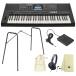 YAMAHA PSR-E473 [ подставка (L-2L), педаль (FC5), наушники (ATH-S100BK), мешочек, музыкальные инструменты Cross комплект ] Yamaha 61 ключ клавиатура PORTATONE