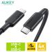 USB Type-C to C ֥ C-C C 1m 10Gbpsž ® PDб AUKEY Impulse CB-CD23-BK