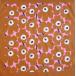  Marimekko MINI UNIKKO HUIVI светло-коричневый × розовый 