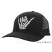 URT *BONE SHAKA~ RETRO TRUCKER сетчатая кепка solid черный 