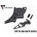 COW-MP-TG001B COWCOW TECHNOLOGY A6061 CNC Tacty karu выключатель V2 [ Tokyo Marui GBB M&amp;P9 для ] черный 