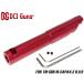 DCI-GBOB-011R DCI Guns 11mm правильный винт metal внешний barrel [ Tokyo Marui GBB выхлоп .pa4.3 DOR для ] красный 
