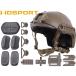 WO-HLM-005T WoSporT FAST MH модель шлем высококлассный VERSION M-SIZE TAN