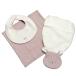  распродажа [50%OFF] baby смешанные товары * bib "mocmofmokmof" животное полотенце подарок комплект розовый (PK)