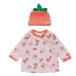  baby одежда * нижнее белье " Ocean &amp; ground " La stella/la Stella / фрукты CAP& футболка подарок BOX комплект розовый (PK)