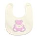  baby смешанные товары * bib " X-girl stage z" Bear принт нагрудник слоновая кость (05)