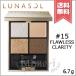【送料無料】LUNASOL ルナソル アイカラーレーション #15 Flawless Clarity 6.7g