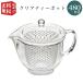 . industry to lighter n resin made clear teapot L 480ml( full water ) ( color : clear ) TW-3717 small teapot glass as with transparent crack difficult robust light weight light dishwashing and drying machine possible 