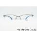 +M очки PM-201 COL.2ske Aplus M неполная оправа большой очки лицо . большой человек. очки большой размер Large размер Temple. длина . длинный 