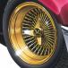  тросик колесо Gold металлизированный 13 дюймовый Aoshima 1/24 tuned детали 110 пластиковая модель 