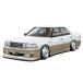 No.86 1/24 страховка UZS131 Crown 89 Toyota Aoshima The * tuned машина пластиковая модель 