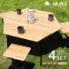 M.O.L складной bamboo стол 100HX+ табурет 3 ножек комплект [MOL-G303 MOL-G304moru кемпинг уличный стол складной ]