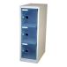 TRUSCO каркас запирающийся шкафчик 1 ряд X3 уровень голубой TSL3B [TSL3-B][r20][s9-030]