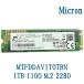 Micron производства встроенный SSD 1TB 1100 M.2 SATA 6Gb/s 2280 MTFDDAV1T0TBN 3D TLC solid состояние Drive ддя ноутбука новый товар Bulk товар 