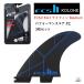 FCS II KAkoro волосы n Dino Performance core medium to жизнь .n3 шт. комплект черный KOLOHE ANDINO MEDIUM TRI FIN SET PERFORMANCE CORE BLACK