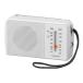 Koizumi мобильный радио AM/FM радио с ремешком SAD-7229/W горизонтальный type класть type USB заряжающийся беспроводной батарейка батарея предотвращение бедствий при бедствии не обычно информация сбор SAD7229W||