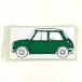 BMC Classic Mini боковой вид - стикер зеленый 