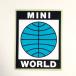 MINI WORLD стикер очень большой 