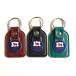  Morris кожа брелок для ключа черный / dark red wine / зеленый 