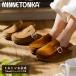 [ Minnetonka официальный ]MINNETONKA сабо обувь [BUCKLE CLOG] пряжка сабо туфли без застежки 