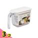 �}�[�i �������|�b�g �z���C�g 370mL (K-736W) 3�Z�b�g