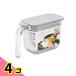 �}�[�i �������|�b�g �O���[ 370mL (K-736GY) 4�Z�b�g