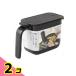 �}�[�i �������|�b�g �u���b�N 370mL (K-736BK) 2�Z�b�g