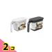 �}�[�i �������|�b�g K-736 �z���C�g &amp;�u���b�N �e370mL 2�Z�b�g