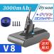 [ время ограничено 5%OFF] новый товар DYSON Dyson v8 SV25 сменный аккумулятор 3000mAh 21.6V соответствует для 1 год гарантия высокая эффективность PSE засвидетельствование сменный батарея упаковка YJBH