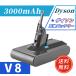 �y���Ԍ��� 5%OFF�z�_�C�\�� dyson V8 SV10 �݊� �o�b�e���[ Dyson V8 Animal �Ή� 21.6V 3000mAh �o�b�e���[