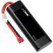 1 год гарантия 7.4V 4000mAh 50C 2S 134*45*24mm T штекер сменный lipo аккумулятор RClipo аккумулятор RC машина для RC для грузовика и т.п. 