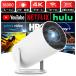 [ ограничение 7980 иен ] проектор корпус 4K для бытового использования потолок .. высокая яркость автоматика шт. форма корректировка короткий растояние Android11 WiFi6 Bluetooth динамик встроенный HDMI маленький размер легкий домашний театр (эффект живого звука) 
