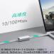 USB Type C to Lan �ϊ��A�_�v�^�[ 10 100Mbps rj45 �C�[�T�l�b�g LAN�L���l�b�g���[�N �R���o�[�^ �A���~�j�E �֘A�摜3