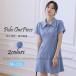  One-piece короткий рукав One-piece женский лето тонкий Polo One-piece 20 плата 30 плата 40 плата Golf One-piece Golf одежда надеты .. спортивная одежда 
