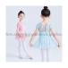  балет Leotard ребенок плечо оборка урок надеты Kids Leotard ... резьба по дереву художественная гимнастика балет сопутствующие товары презентация Kirakira юбка имеется короткий рукав балет одежда 