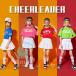  танцевальный костюм Kids девушки Jazz Dance Корея юбка белый розовый зеленый голубой Cheer девушка Cheer выставить .... stage костюм 