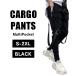  немедленная уплата брюки-карго конические брюки карман брюки-джоггеры тонкий тонкий ремешок кромка ребра талия резина брюки низ Street 