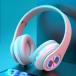  немедленная уплата складной Bluetooth наушники headset телефонный разговор USB зарядка шум отмена кольцо высококачественный звук свет светится стерео беспроводной проводной беспроводной SD карта соответствует 