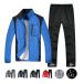  выставить мужской длинный рукав жакет верх и низ в комплекте зимний костюм джерси тренировочный верх и низ ветровка выставить тренировочный осень-зима 