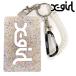  X-girl X-girl Mill z Logo Raver чехол для пропуска 105225054007 SS25SPOT MILLS LOGO RUBBER PASS CASE xgirl цепочка для ключей чехол для проездного билета MULTI стандартный обращение магазин 