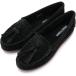  Minnetonka MINNETONKA женский мокасины кисточка лодка mok400TB FW22 TASSEL BOAT MOC Япония ограничение замша кисточка Loafer Black