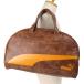  Puma PUMA 17L PU Mini Boston J20325 SS24 мужской * женский сумка путешествие путешествие Jim сумка BROWN стандартный обращение магазин 